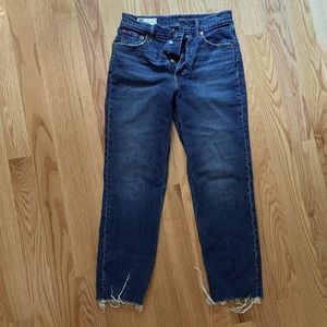 Gap cheeky straight high rise jeans